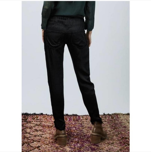 Jaga Pant+Top set Jacket satin Coordinate Calif Cool Mongolian LA designer Wow! - Picture 11 of 16